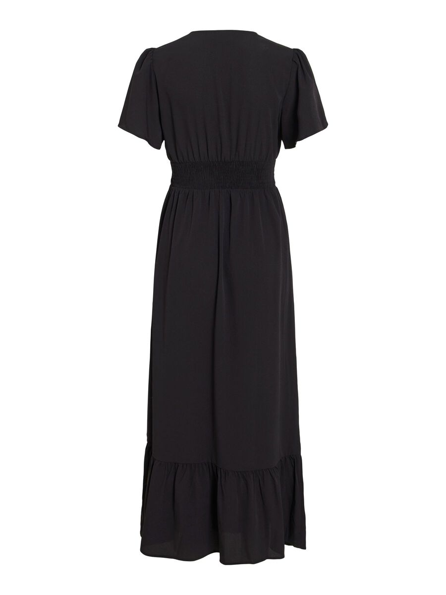 Product carousel image - VIMATHILDE MANGA CURTA VESTIDO MAXI, Black | 2