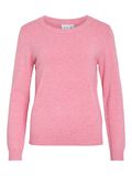 VILA VIRIL ROUND NECK KNITTED PULLOVER, Sangria Sunset, highres - 14054177_SangriaSunset_714851_001.jpg
