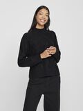 VILA HOGE KRAAG GEBREIDE TRUI, Black Beauty, highres - 14102597_BlackBeauty_003.jpg