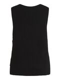 Vila V-HALS GEBREID GILET, Black, highres - 14067804_Black_002.jpg