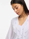 VILA VIANE FRILL LONG SLEEVED TOP, Snow White, highres - 14114604_SnowWhite_006.jpg