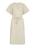 VILA VIMILLE SHORT SLEEVED MIDI DRESS, Birch, highres - 14112385_Birch_1238380_001.jpg