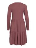 VILA LONG SLEEVED KNEE-LENGTH DRESS, Rose Brown, highres - 14109874_RoseBrown_002.jpg