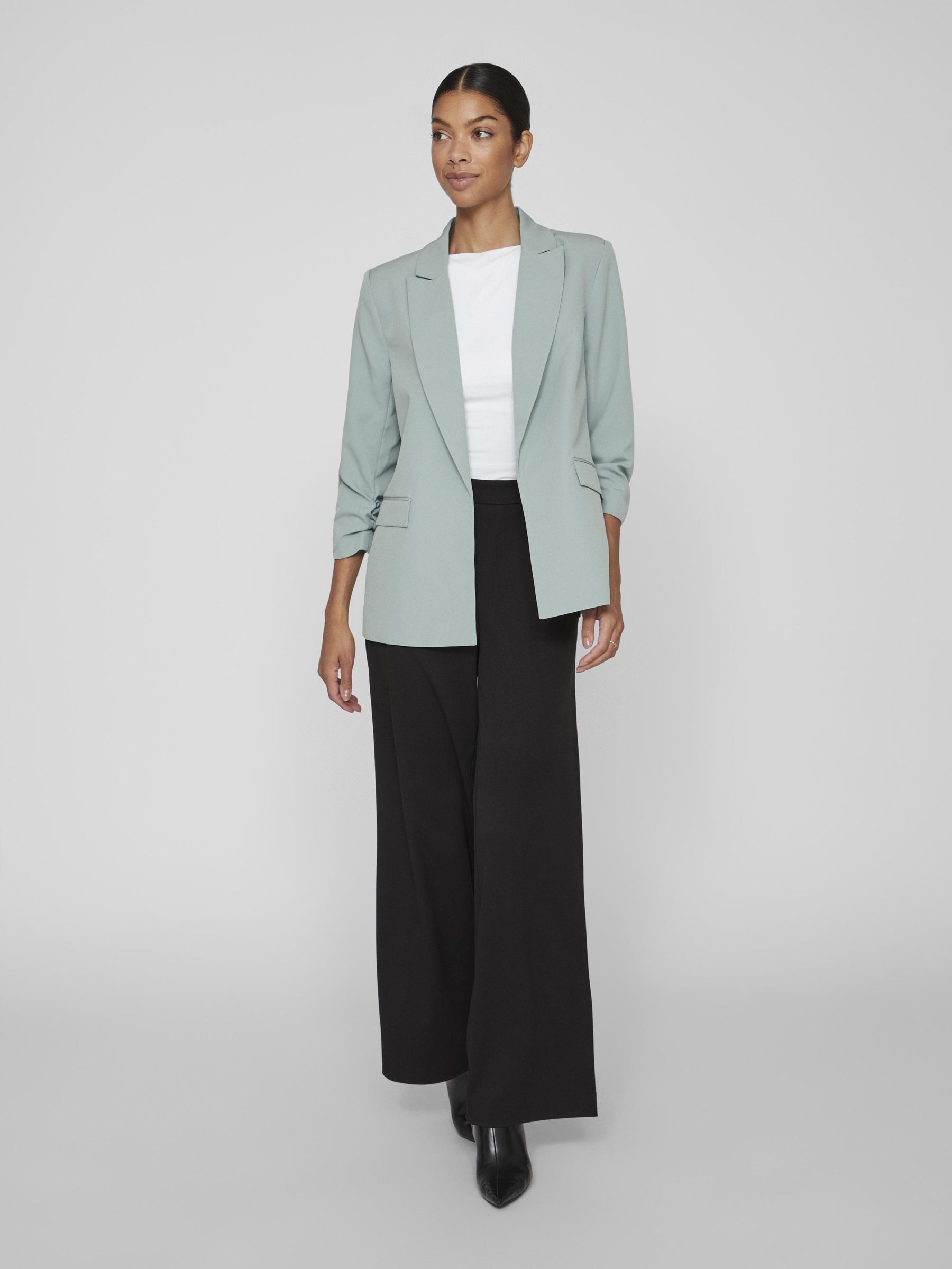 No sleeve blazer hot sale