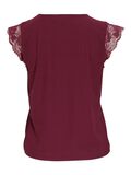 VILA VITRAV V-NECK CAP SLEEVE TOP, Fig, highres - 14111143_Fig_002.jpg