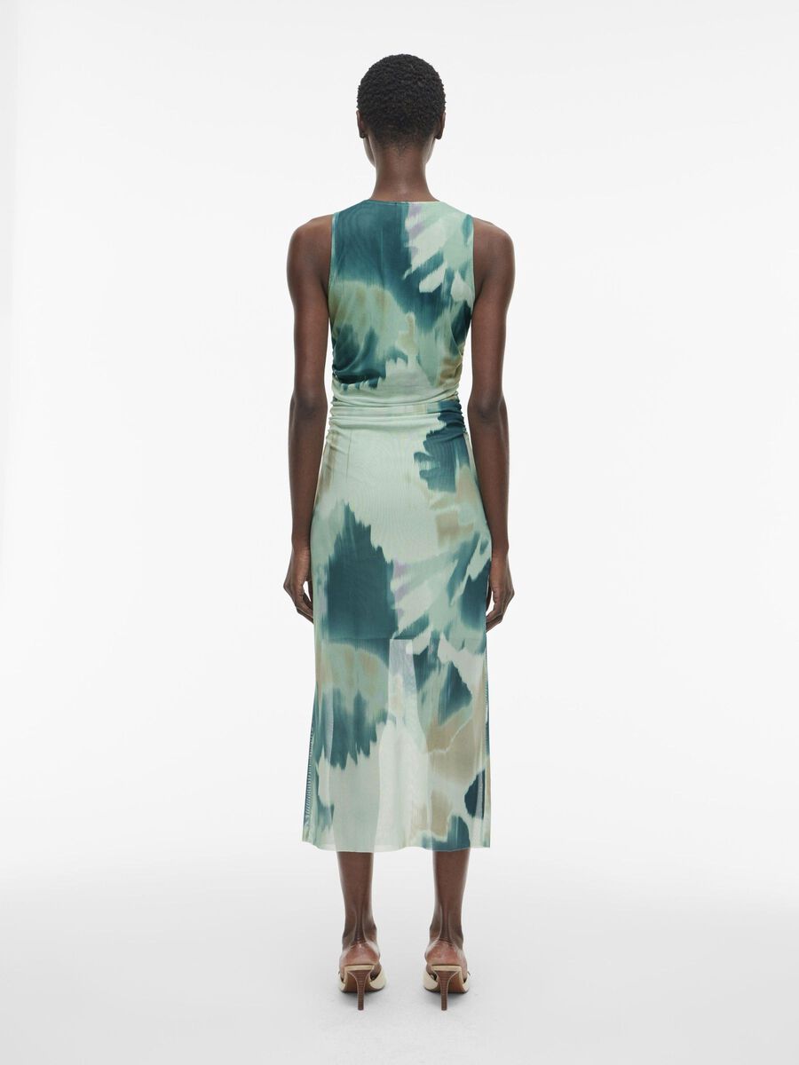 VILA SLEEVELESS MIDI DRESS, Hemlock, highres - 14105887_Hemlock_1176099_004.jpg