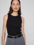 VILA VISOLA ROUND NECK SLEEVELESS TOP, Black Beauty, highres - 14101757_BlackBeauty_007.jpg