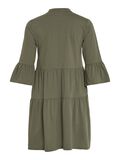 Vila 3/4-ARM KLEID MIT V-AUSSCHNITT, Dusty Olive, highres - 14101590_DustyOlive_002.jpg