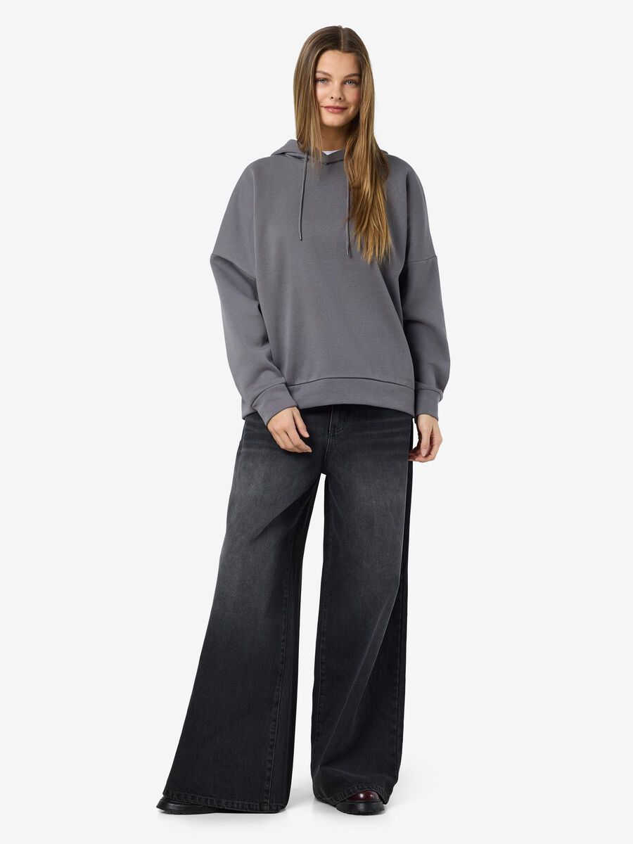 Noisy May OVERSIZE HOODIE, Charcoal Gray, highres - 27023503_CharcoalGray_004.jpg