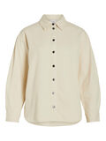 Vila LOOSE FIT OVERSHIRT, Birch, highres - 14086848_Birch_001.jpg