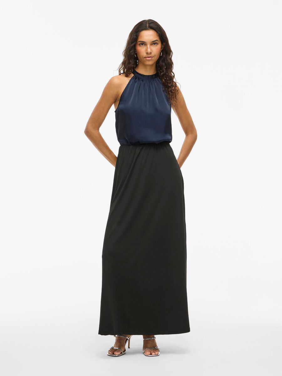 Carousel image - VILEOA HIGH WAIST MAXI SKIRT, Black | 4