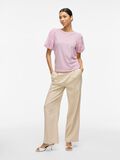 VILA RUNDHALS OBERTEIL MIT KURZEN ÄRMELN, Winsome Orchid, highres - 14107505_WinsomeOrchid_005.jpg
