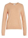 Vila COL ROND PULL EN MAILLE, Shell Coral, highres - 14054177_ShellCoral_972274_001.jpg