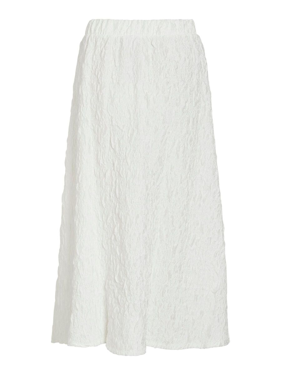 VILA VISOPHIA HIGH WAIST MIDI SKIRT, Snow White, highres - 14104019_SnowWhite_002.jpg