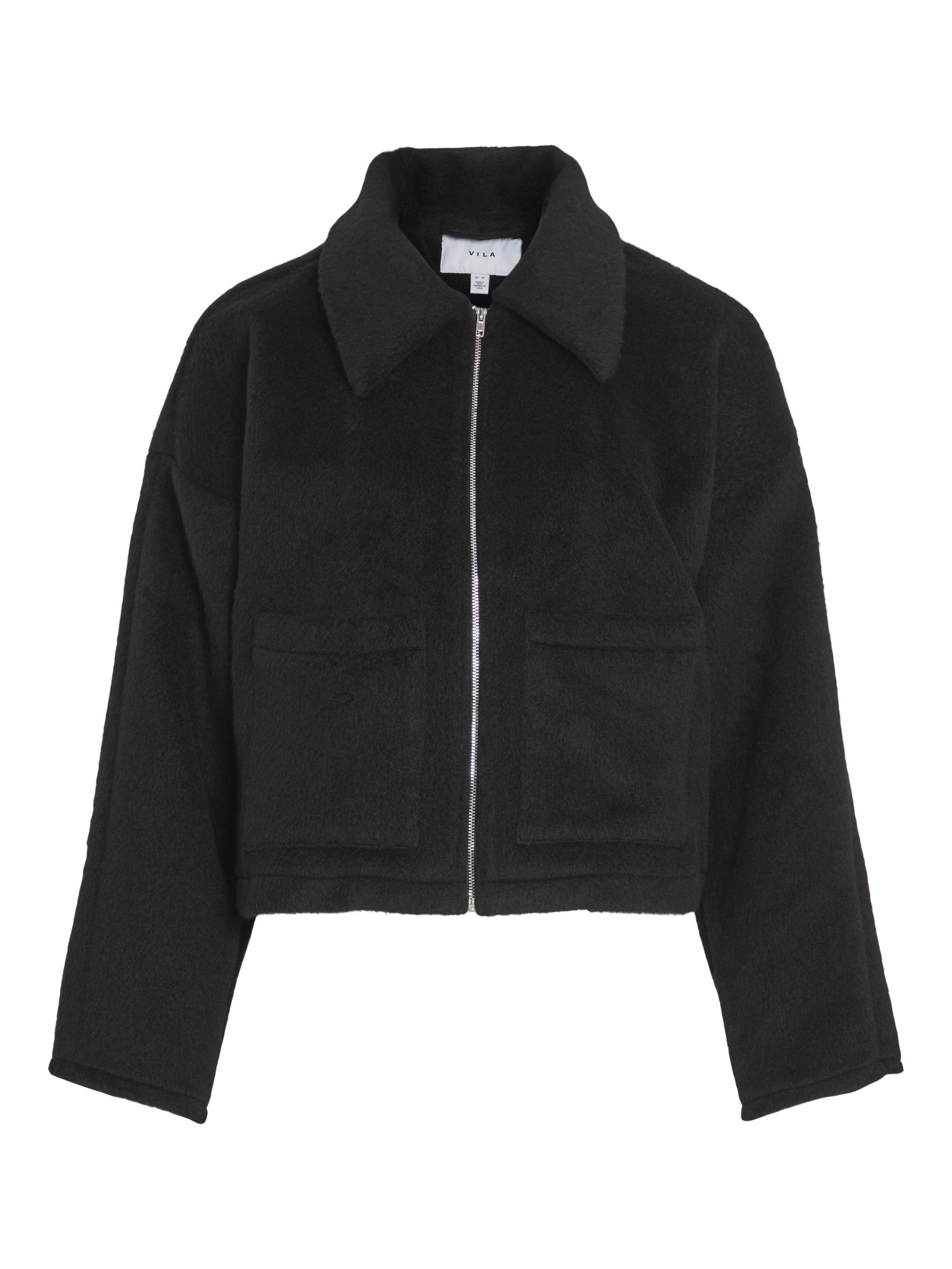 ZIPPER JACKET Grey VILA