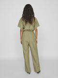 Vila HIGH WAIST PAPERBAG TROUSERS, Oil Green, highres - 14096243_OilGreen_004.jpg