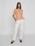 Vila SHORT SLEEVED KNITTED TOP, Shell Coral, highres - 14094926_ShellCoral_1093763_005.jpg