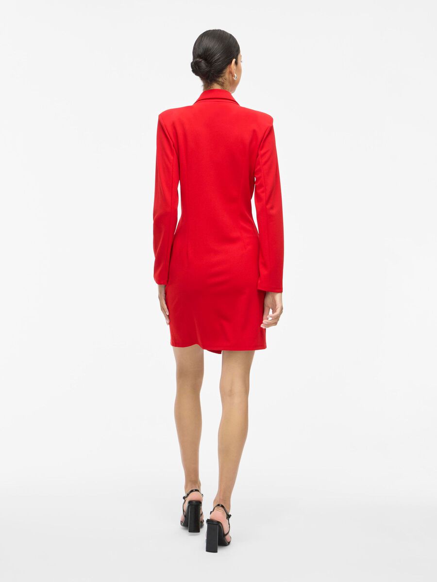 VILA VICLARA SHORT VESTITO BLAZER, Racing Red, highres - 14112686_RacingRed_004.jpg