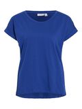 VILA VIDREAMERS ROUND NECK T-SHIRT, Mazarine Blue, highres - 14083083_MazarineBlue_001.jpg