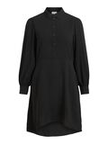 Vila LONG SLEEVED KNEE-LENGTH DRESS, Black, highres - 14063258_Black_001.jpg