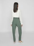 VILA VICLAVA HIGH WAIST TROUSERS, Duck Green, highres - 14100197_DuckGreen_004.jpg