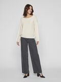 VILA LONG SLEEVED KNITTED PULLOVER, Birch, highres - 14109848_Birch_005.jpg