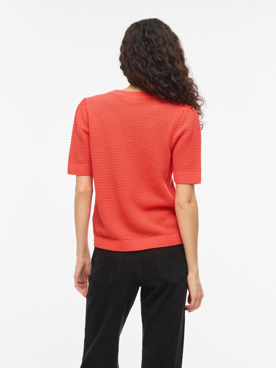 Carousel image - SHORT-SLEEVED KNITTED TOP, Dubarry | 2