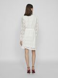 Vila TIE WAIST LONG SLEEVED DRESS, Egret, highres - 14095039_Egret_004.jpg