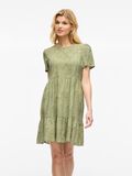 VILA SHORT SLEEVED KNEE-LENGTH DRESS, Sage, highres - 14067408_Sage_1217804_003.jpg