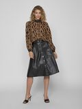 Vila HIGH WAIST COATED SKIRT, Black, highres - 14091450_Black_005.jpg