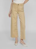 VILA HIGH WAIST WIDE FIT JEANS, Cornstalk, highres - 14095161_Cornstalk_003.jpg