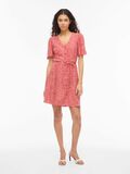 Product image thumbnail - VIGRACE SHORT SLEEVED SHORT DRESS, Hibiscus | 4