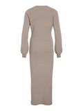 VILA KNITTED MAXI DRESS, Natural Melange, highres - 14109942_NaturalMelange_002.jpg