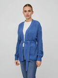 Vila TEXTURED TIE WAIST CARDIGAN, Federal Blue, highres - 14073762_FederalBlue_003.jpg