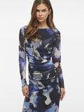 VILA VIMALOU MESH MIDI DRESS, Navy Blazer, highres - 14104011_NavyBlazer_1161356_007.jpg