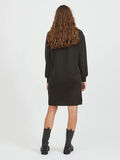 Vila HIGH NECK SWEAT DRESS, Black, highres - 14067686_Black_004.jpg