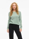 Product image thumbnail - VIDALO BASIC KNITTED PULLOVER, Blue Surf | 1