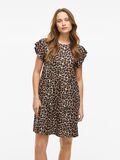 VILA VISYBIL SHORT SLEEVED SHORT DRESS, Brazzilian Sand, highres - 14109183_BrazzilianSand_1204818_003.jpg