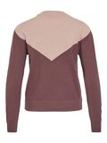 VILA ROUND NECK KNITTED PULLOVER, Rose Brown, highres - 14102914_RoseBrown_1161550_002.jpg