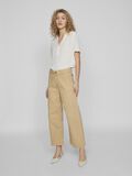 VILA HIGH WAIST WIDE FIT JEANS, Cornstalk, highres - 14095161_Cornstalk_005.jpg