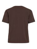 Product image thumbnail - VINORA - ENCOLURE RONDE T-SHIRT, Coffee Bean | 6