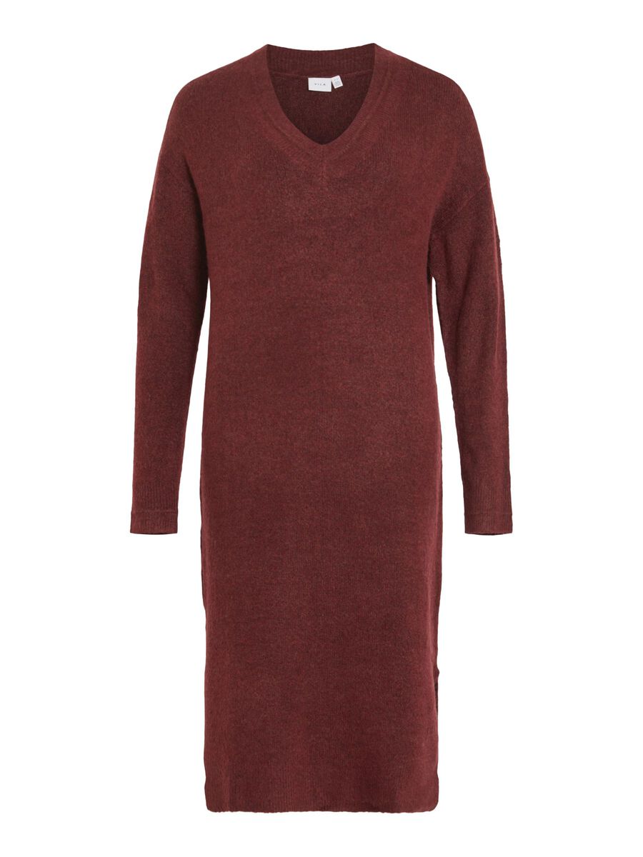 VILA MIDI STRICKKLEID, Cabernet, highres - 14101548_Cabernet_1141561_001.jpg