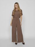 Vila RIBBED WIDE-LEG TROUSERS, Fossil, highres - 14089681_Fossil_005.jpg