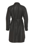Vila LEATHER SHIRT DRESS, Black, highres - 14088273_Black_002.jpg