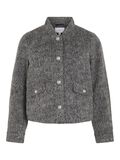 VILA PRENDA ABOTONADA CHAQUETA, Medium Grey Melange, highres - 14097832_MediumGreyMelange_001.jpg