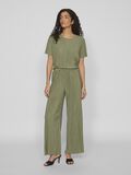 Vila RIBBED WIDE-LEG TROUSERS, Oil Green, highres - 14089681_OilGreen_005.jpg