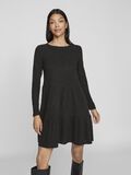 VILA LONG SLEEVED SHORT DRESS, Black, highres - 14103271_Black_003.jpg