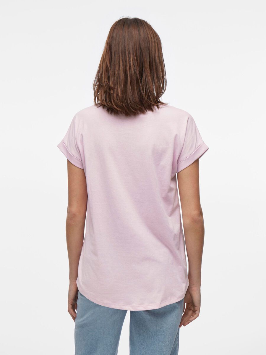 VILA VIDREAMERS ROUND NECK T-SHIRT, Winsome Orchid, highres - 14083083_WinsomeOrchid_004.jpg