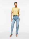 VILA VINORA ROUND NECK T-SHIRT, Pale Banana, highres - 14103448_PaleBanana_005.jpg