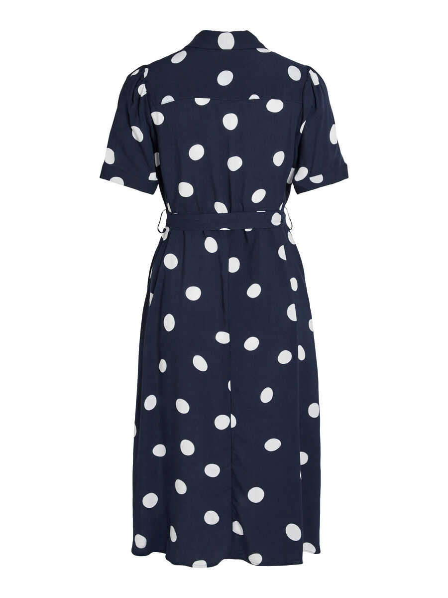 Carousel image - SHORT SLEEVED MIDI DRESS, Navy Blazer | 7